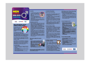 Reducing HIV Risk Brochure for MSM