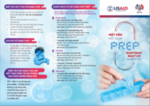 PrEP Brochure Vietnam